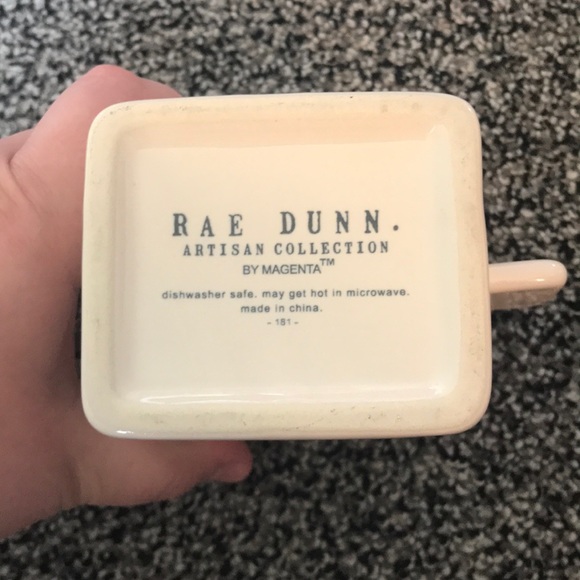 Rae Dunn CREAM Coffee Creamer Holder / Dispenser - Picture 6 of 6